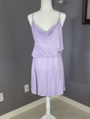3 For $30. Alternative Lavender Cowl Neck Sleeveless Dress